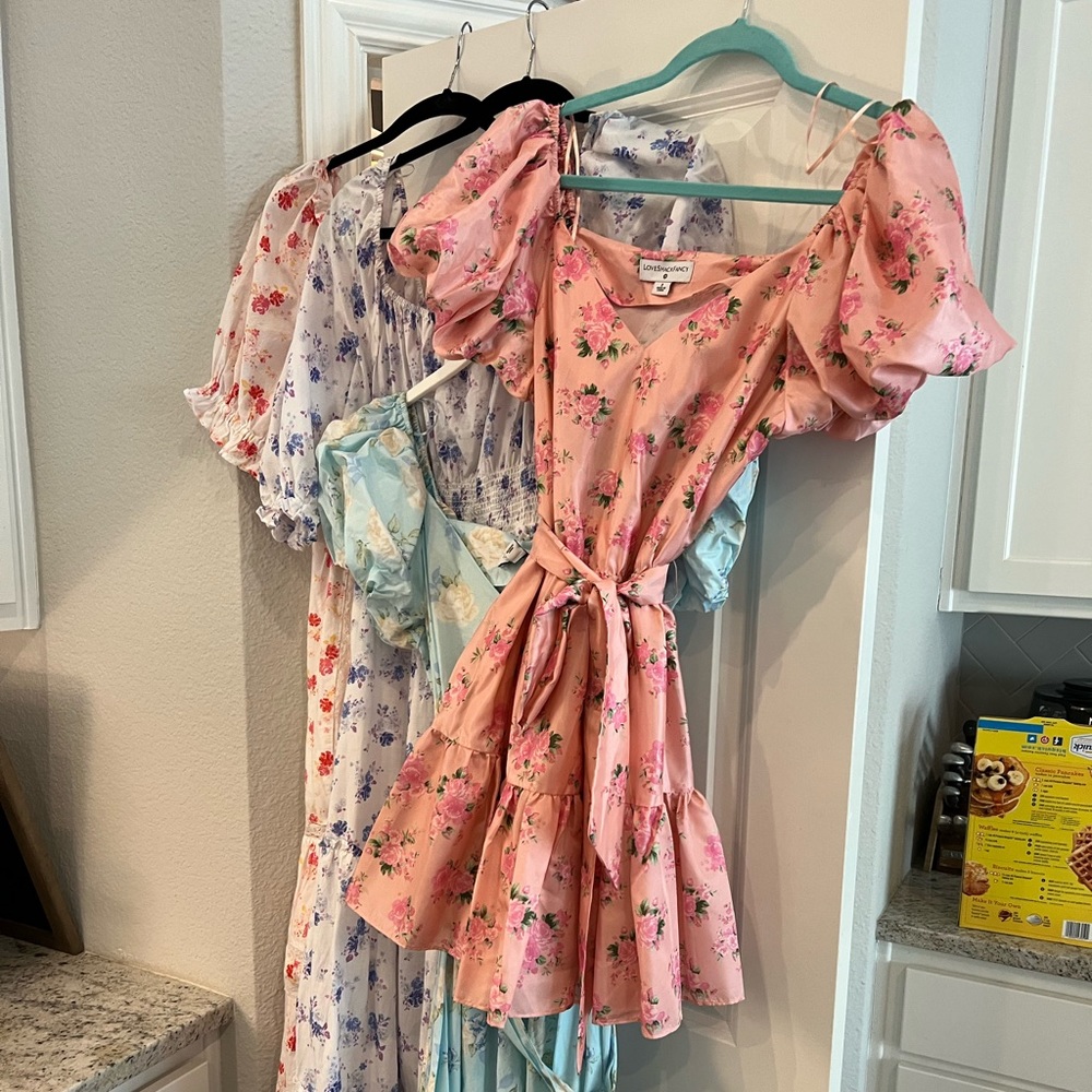 Set of 6 LoveShackFancy Dresses - Size Small to Medium